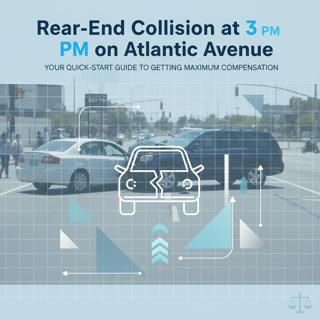Rear-End Collision at 3 PM on Atlantic Avenue: Your Quick-Start Guide to Getting Maximum Compensation