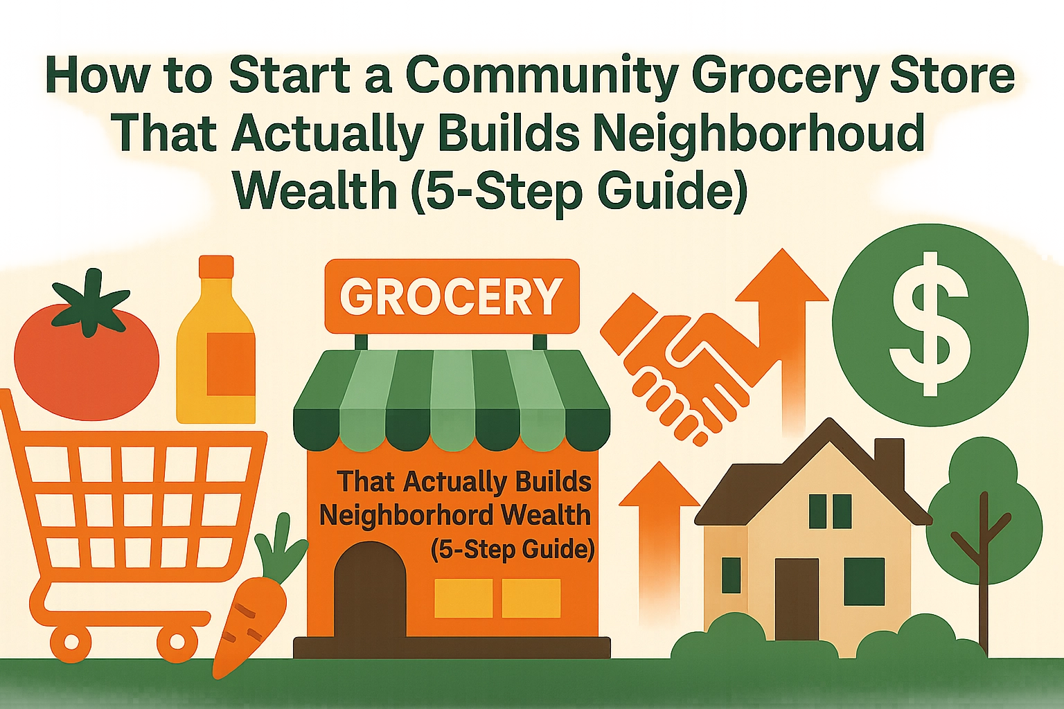 How to Start a Community Grocery Store That Actually Builds Neighborhood Wealth (5-Step Guide)