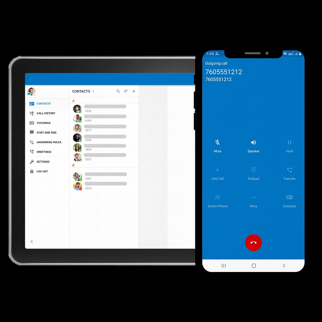Premier Broadband Business Voice Service Dashboard