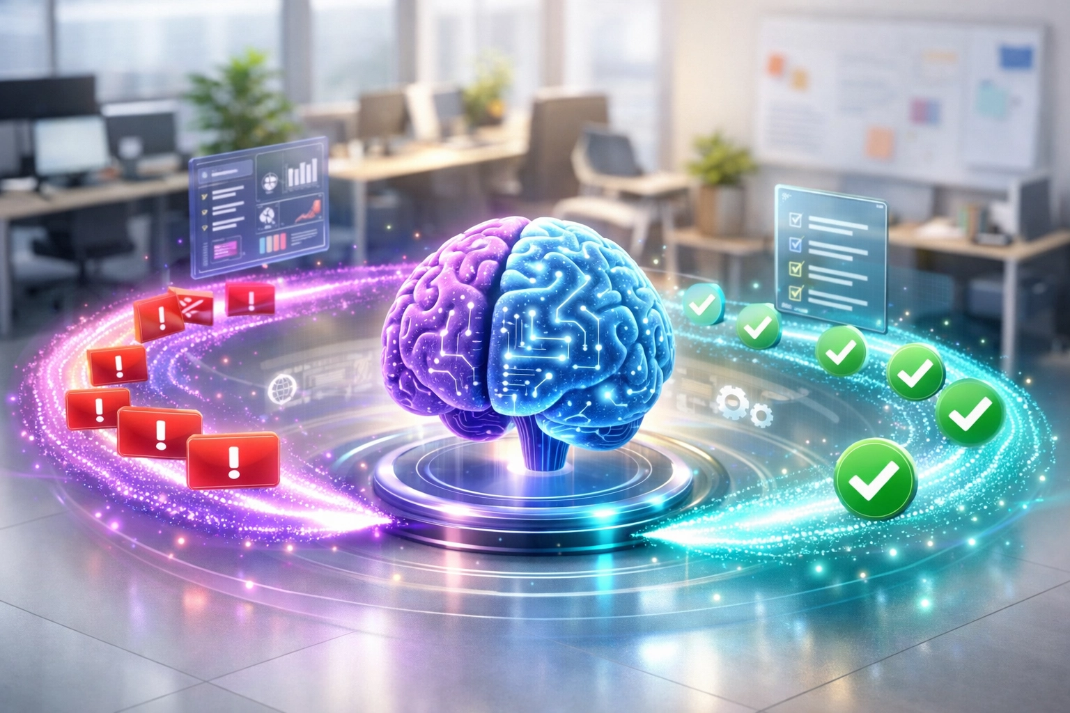 AI-powered ServiceNow incident resolution workflow with automated ticket management and event correlation