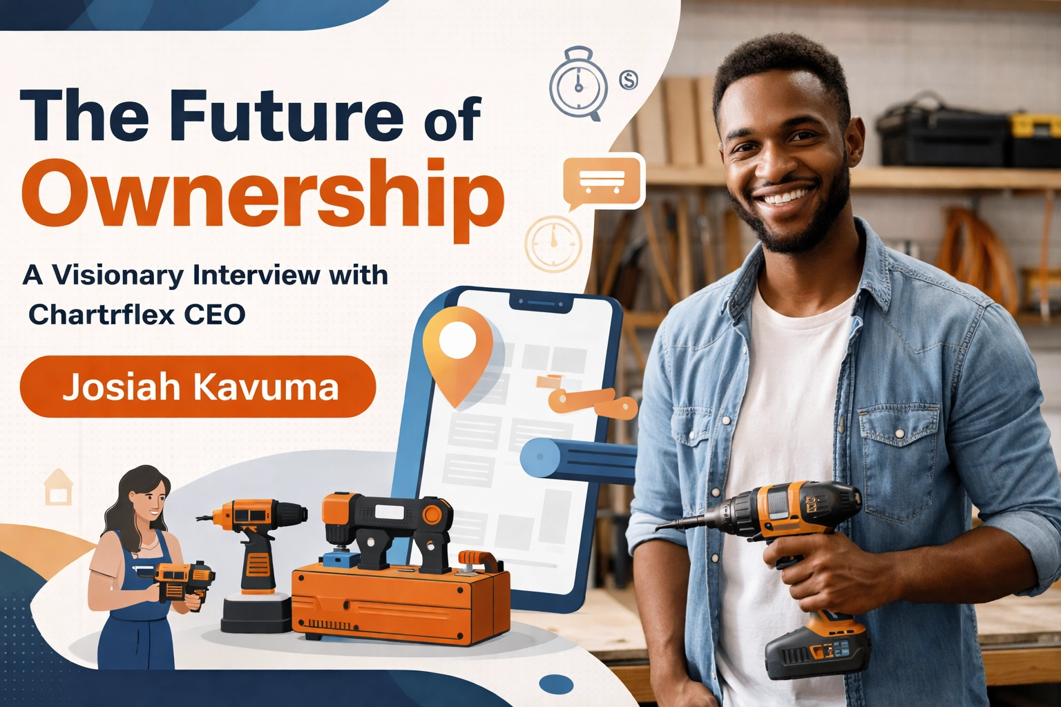 The Future of Ownership: A Visionary Interview with Chartrflex CEO Josiah Kavuma