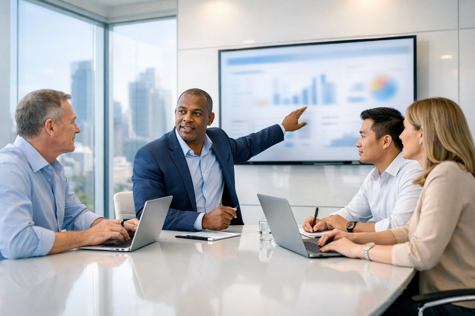 Professionals discussing ServiceNow ITAM integration to optimize software license ROI and asset lifecycle management.