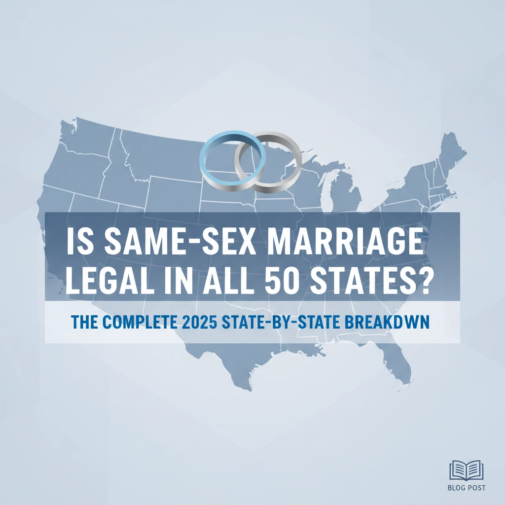 Is Same-Sex Marriage Legal in All 50 States? The Complete 2025 State-by-State Breakdown