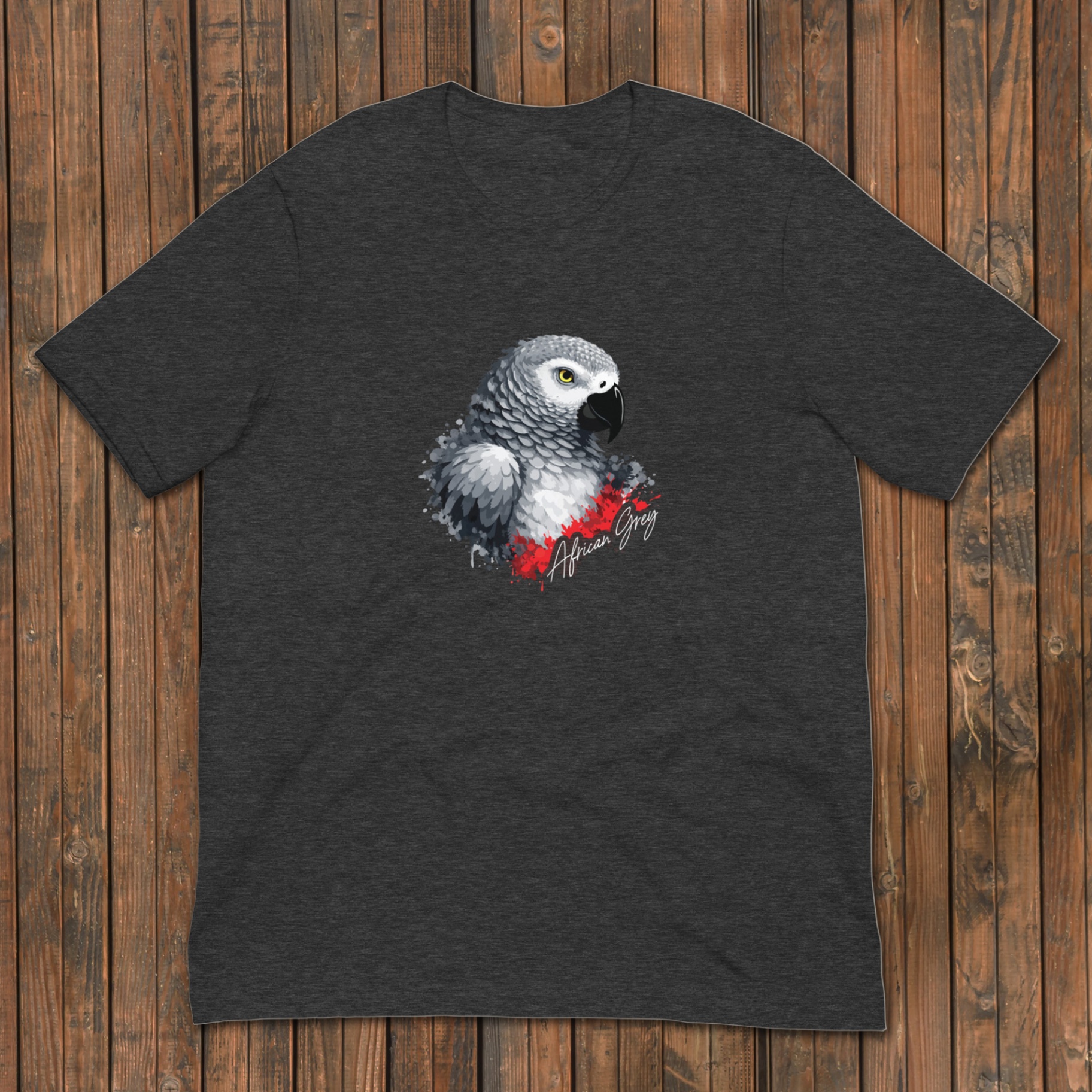 African Grey Parrot T-Shirt