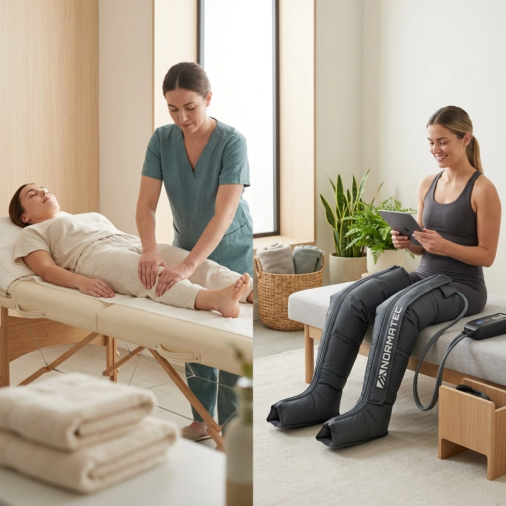 [HERO] Lymphatic Drainage vs. Normatec: Which Is Better For Your Recovery?