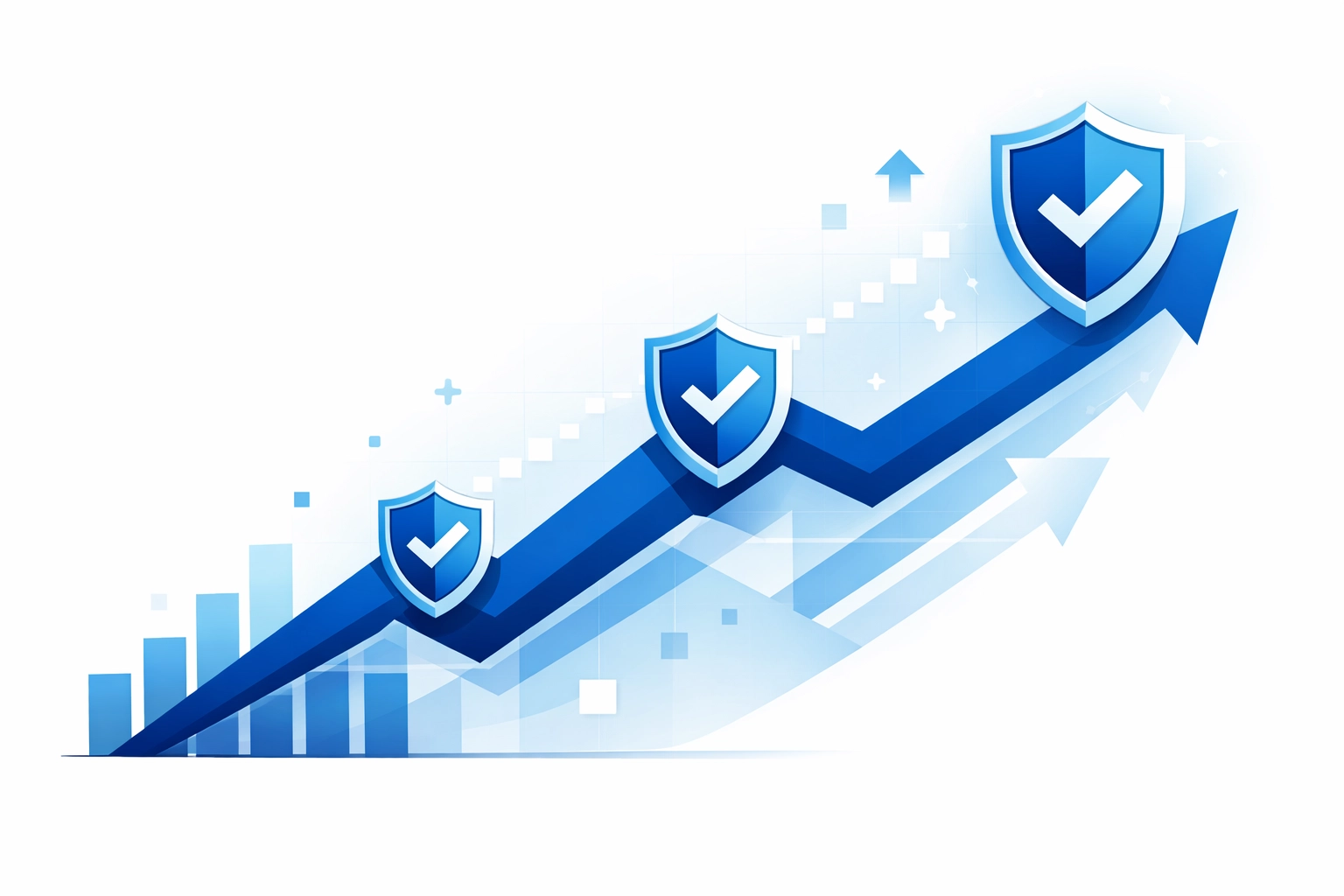 Cybersecurity training effectiveness chart showing improved defense metrics