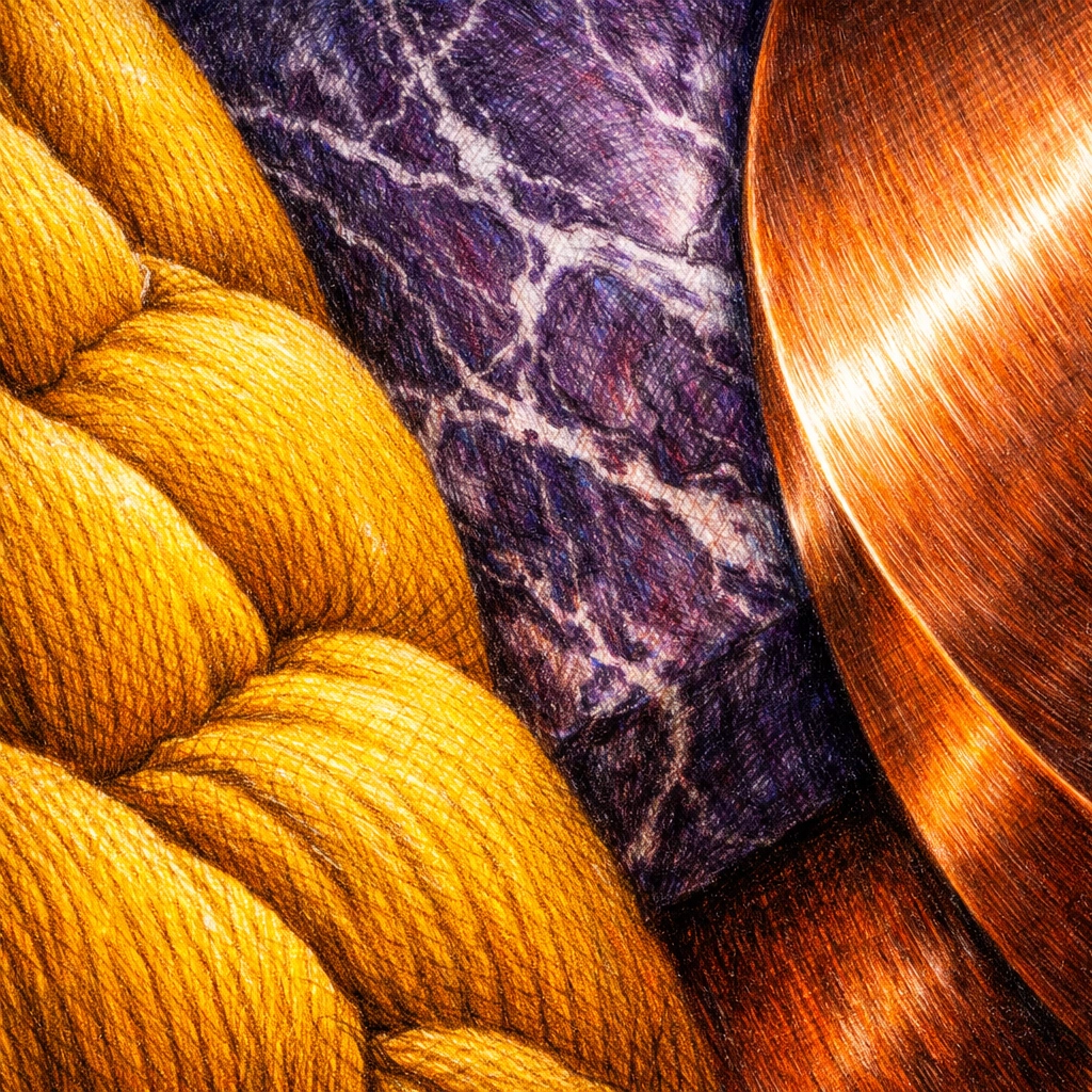 Boutique hotel interior design textures: vibrant textiles, marble, and copper for emotional luxury spaces.