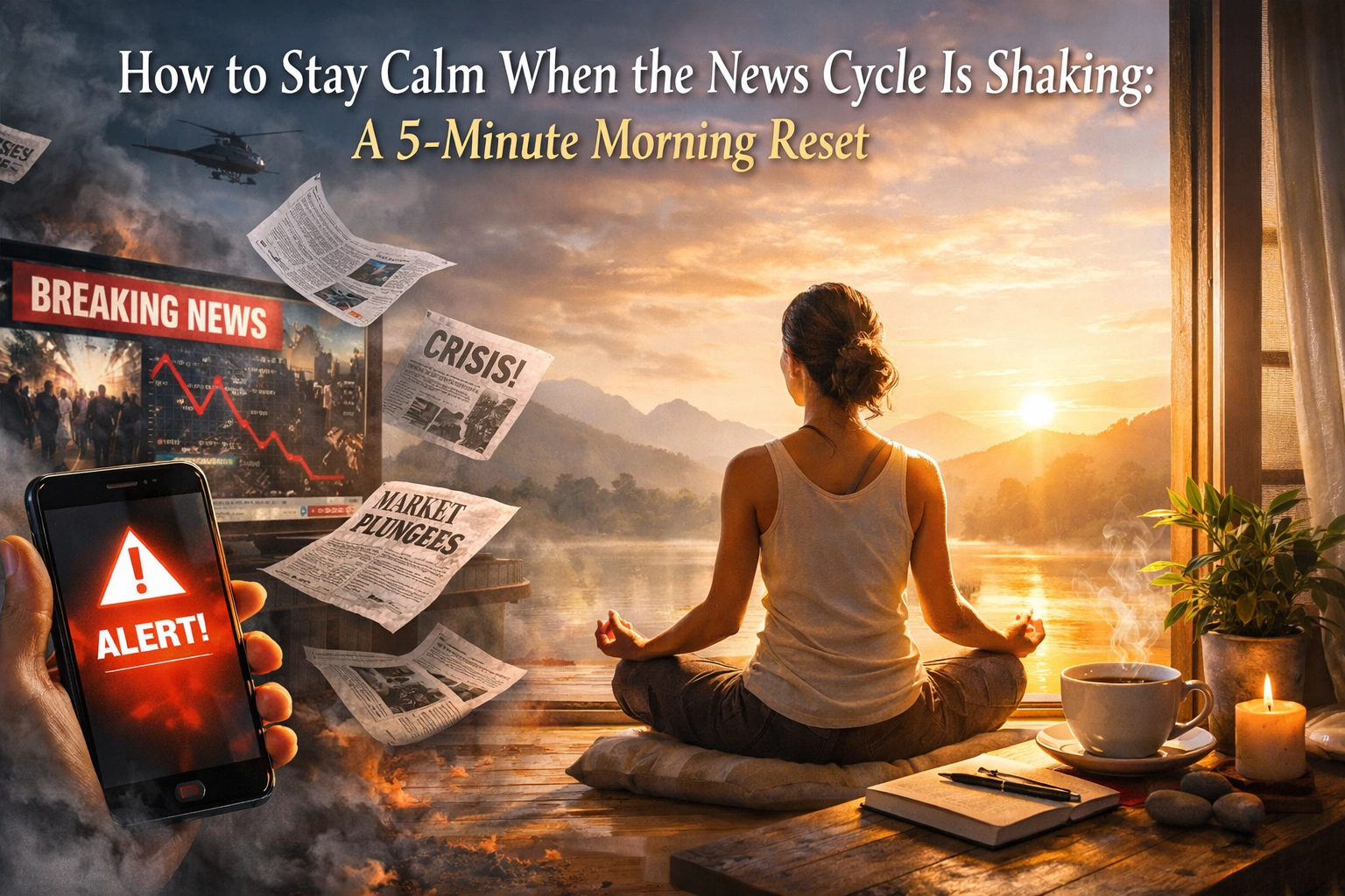 [HERO] How to Stay Calm When the News Cycle Is Shaking: A 5-Minute Morning Reset