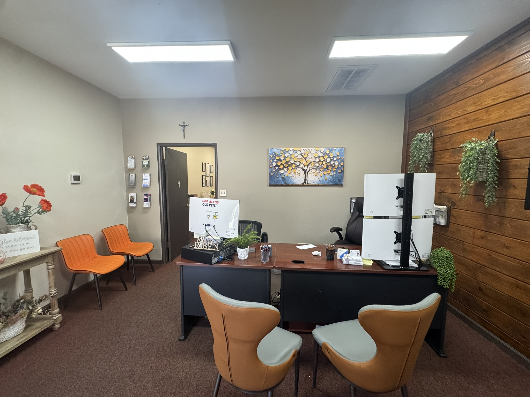 Peace & Grace Insurance Services Office Interior