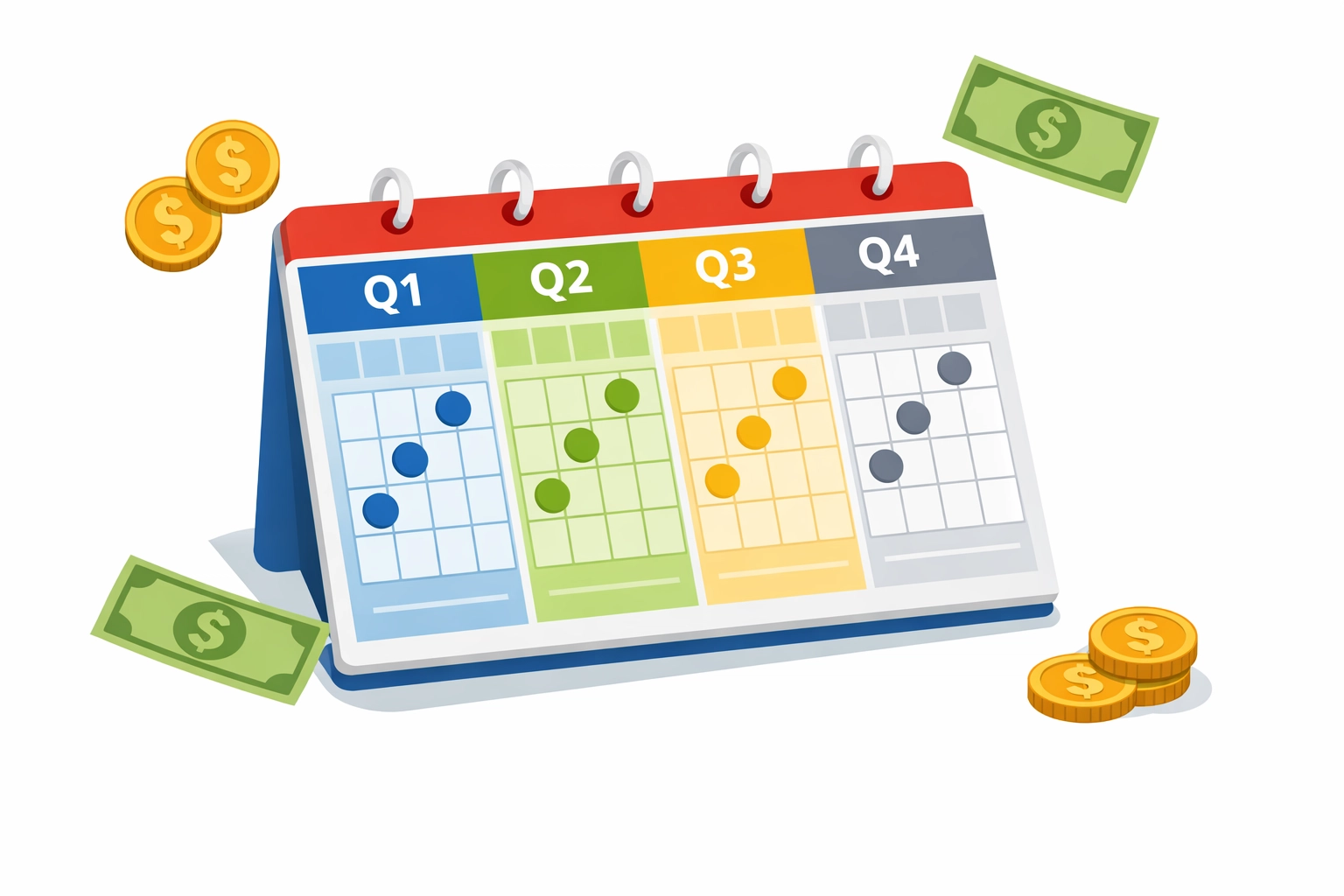 Quarterly estimated tax payment calendar for New Haven freelancers and self-employed workers