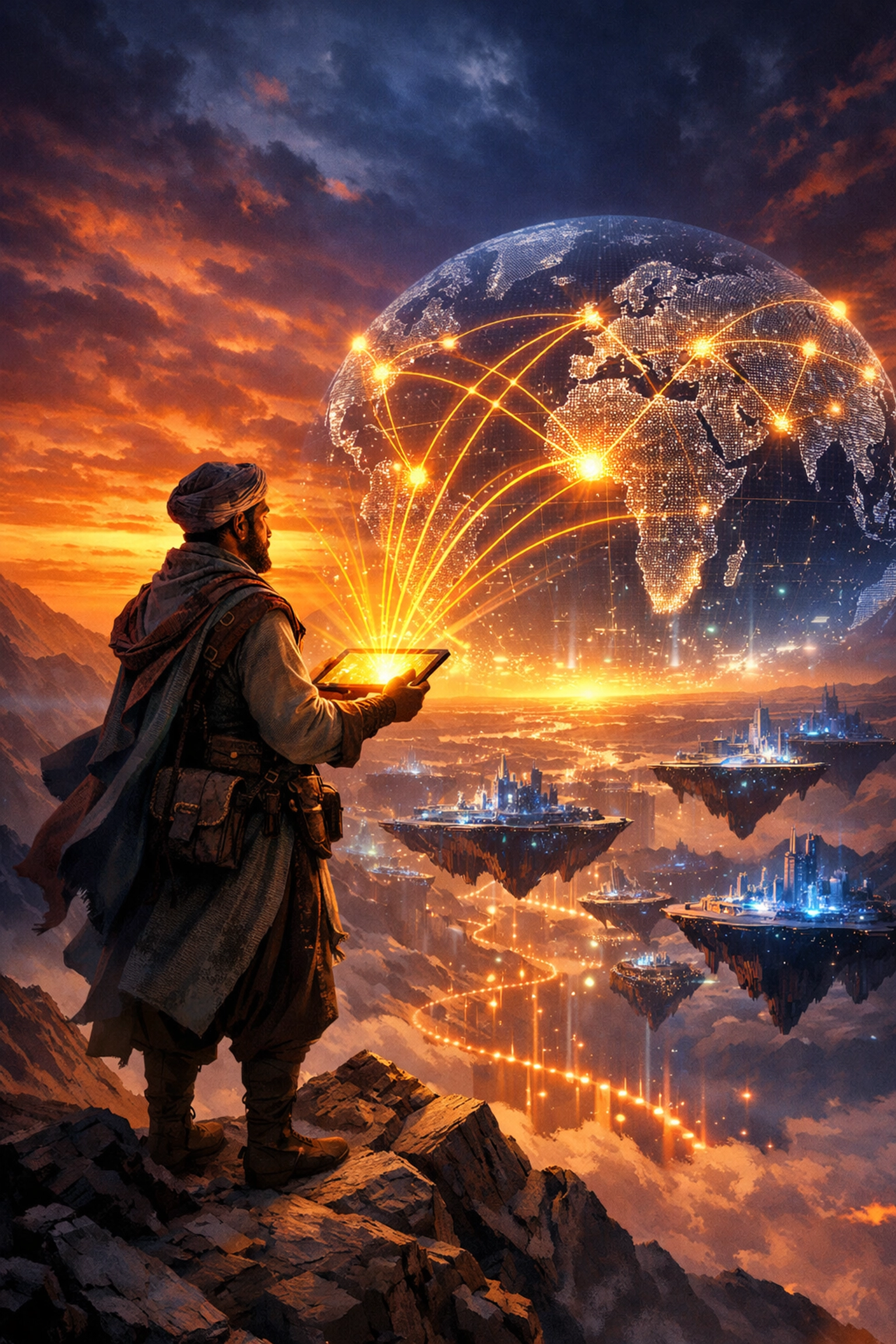 Merchant achieving financial independence and global reach through decentralized crypto payments.