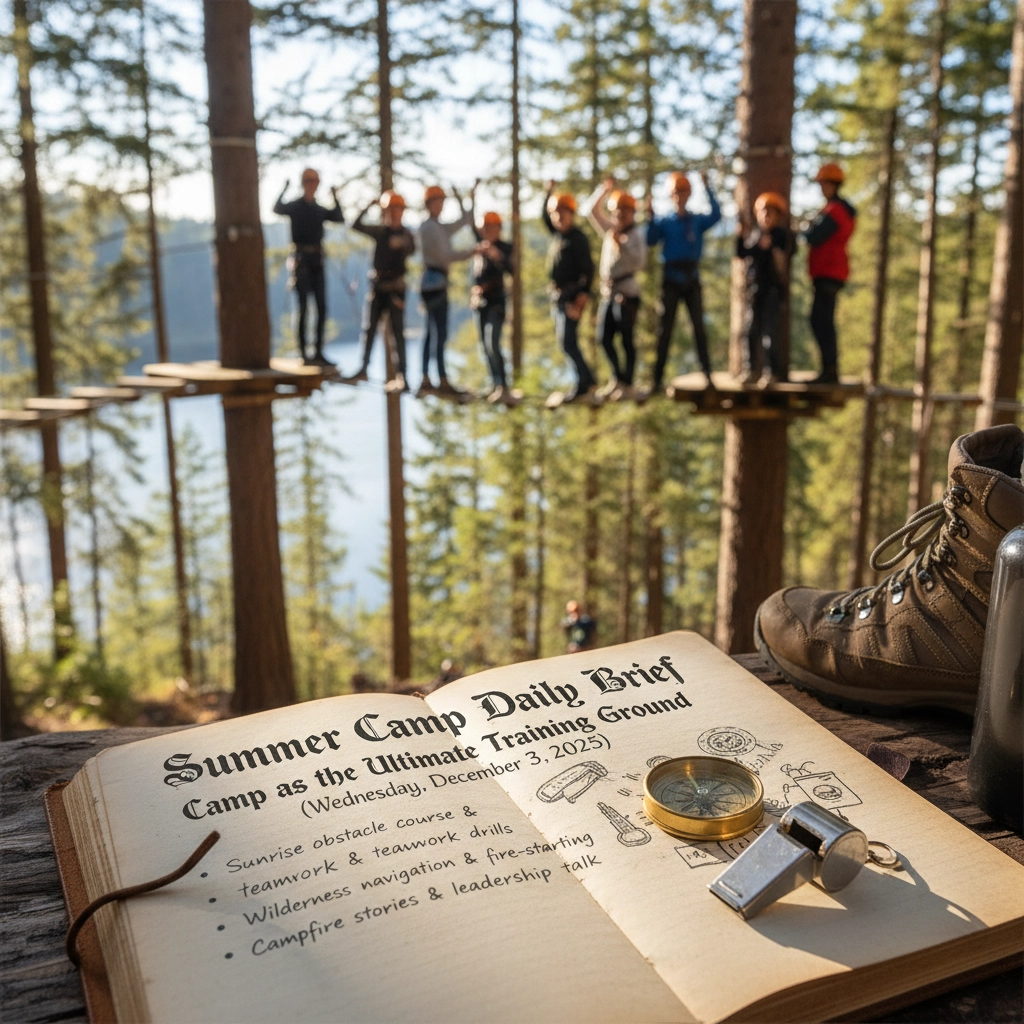 Summer Camp Daily Brief: Camp as the Ultimate Training Ground (Wednesday, December 3, 2025)