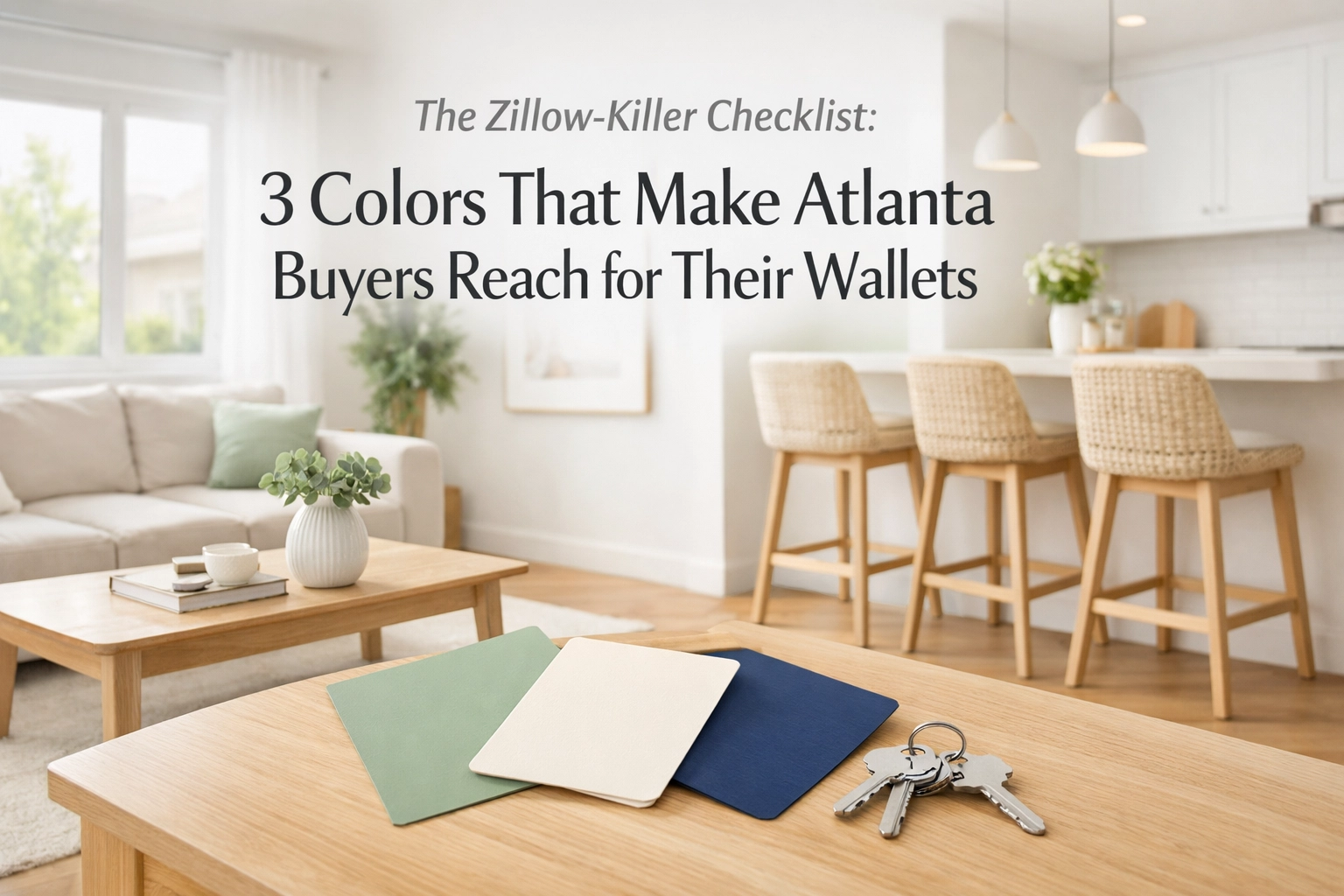 [HERO] The Zillow-Killer Checklist: 3 Colors That Make Atlanta Buyers Reach for Their Wallets