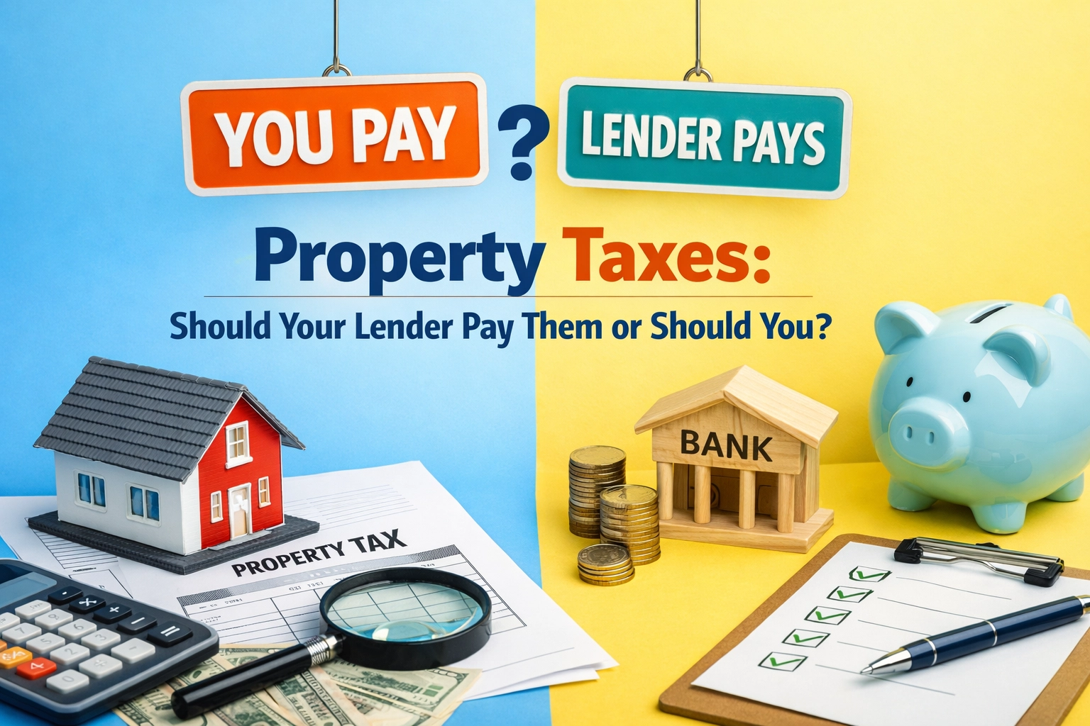 Property Taxes: Should Your Lender Pay Them or Should You?