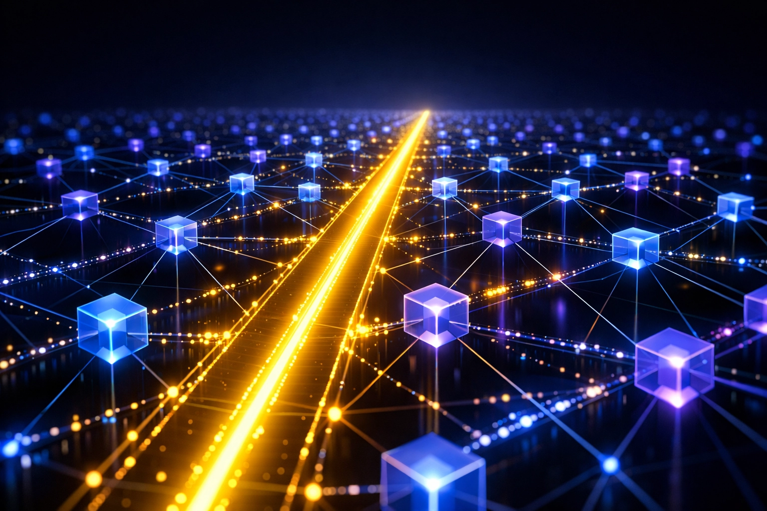 LareBlocks Layer 1 blockchain network showing direct settlement without intermediaries