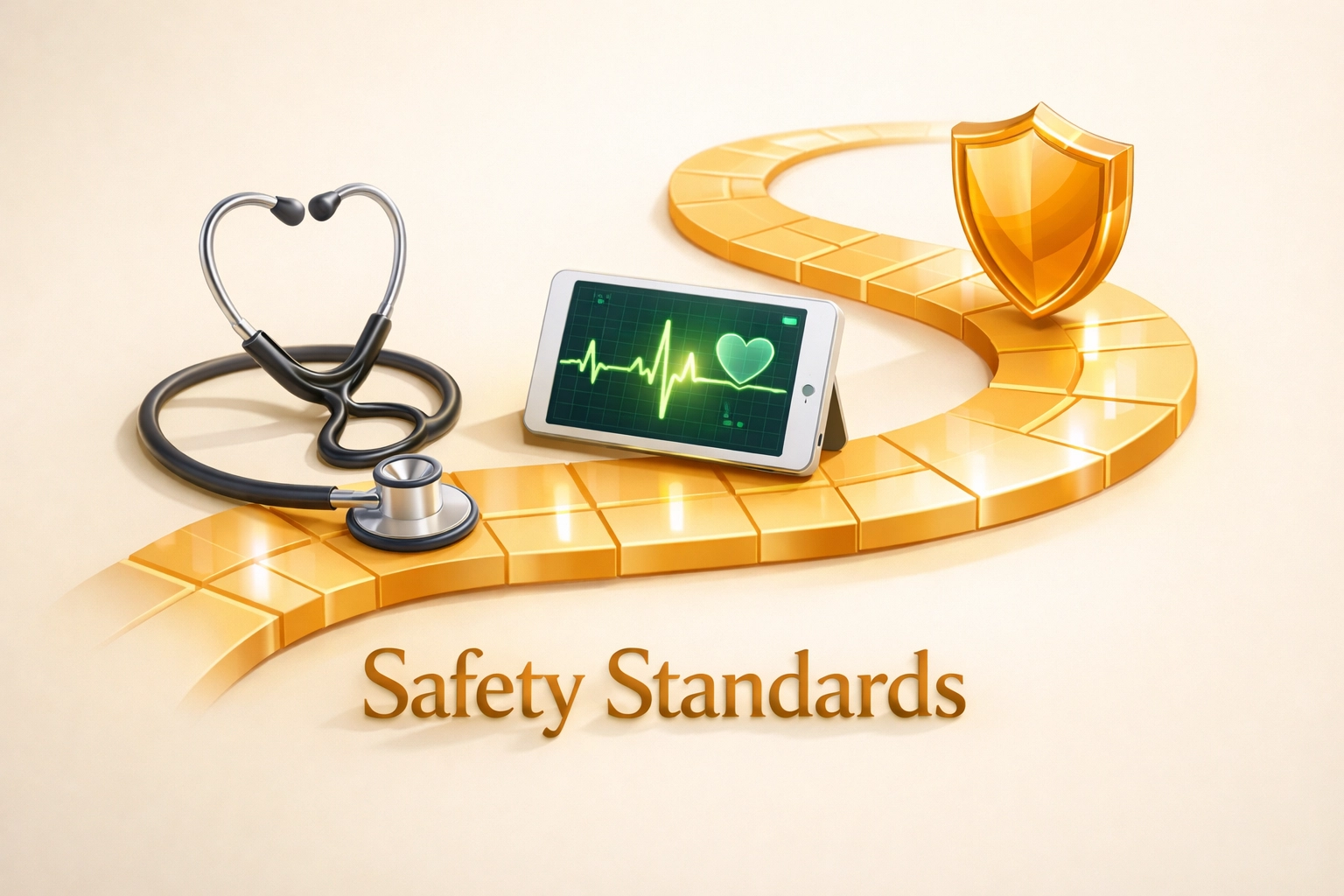 Graphic showing medical safety and health monitoring for Kansas Surrogates.