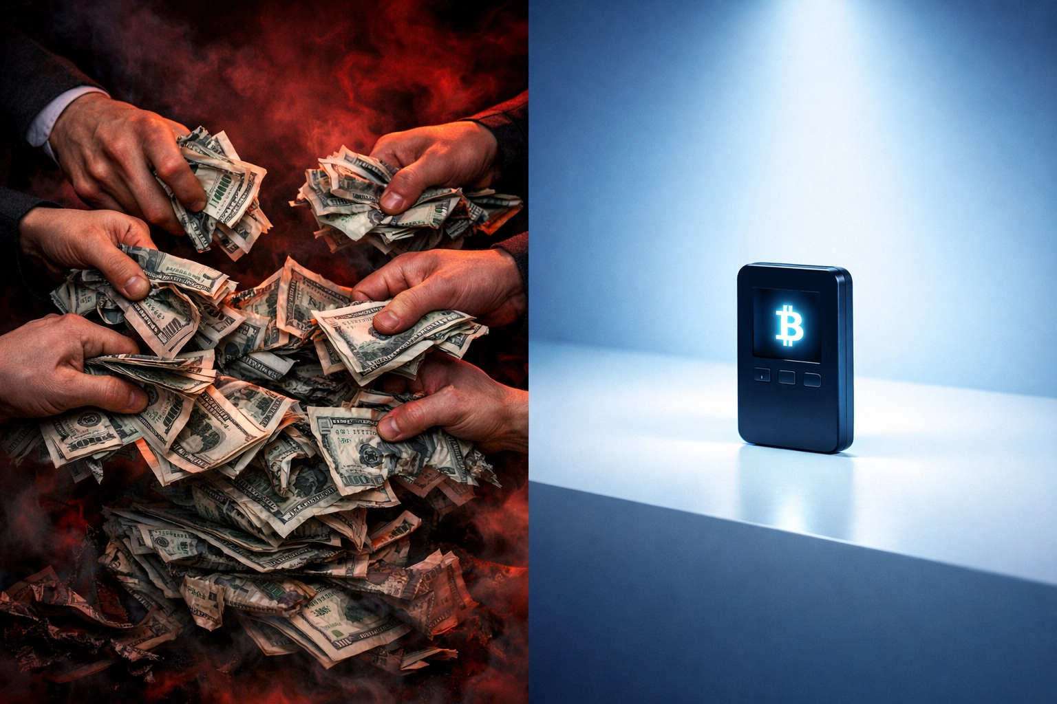 Self-custody merchant wallet vs traditional payment processor fees comparison