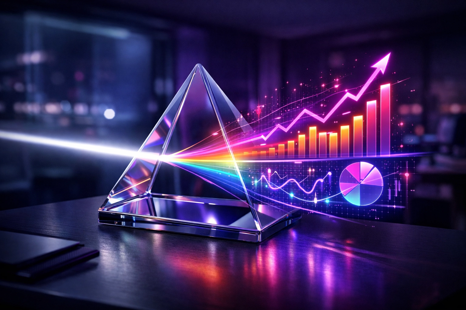 Präzise KI-Analysen verwandeln komplexe Datenmengen in verständliche Business-Charts.