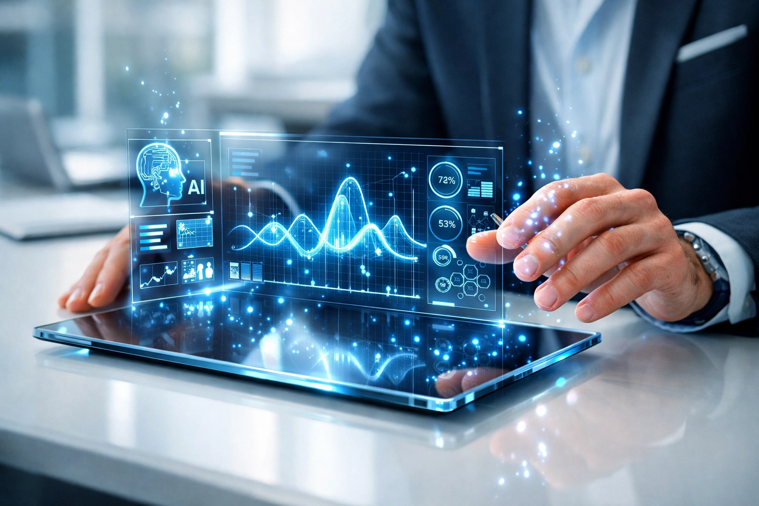 Führung durch Vorbild: Aktives Experimentieren mit KI-Schnittstellen am Arbeitsplatz.