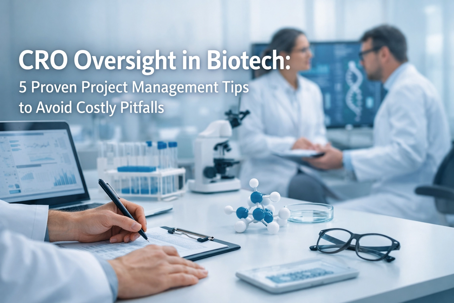 [HERO] CRO Oversight in Biotech: 5 Proven Project Management Tips to Avoid Costly Pitfalls