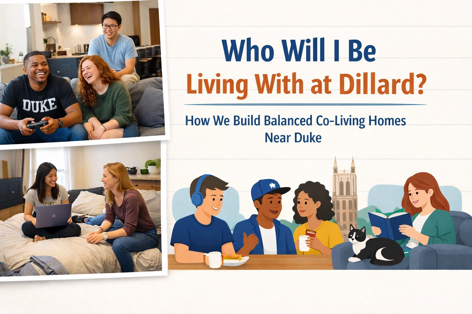 [HERO] Who Will I Be Living With at Dillard? How We Build Balanced Co-Living Homes Near Duke