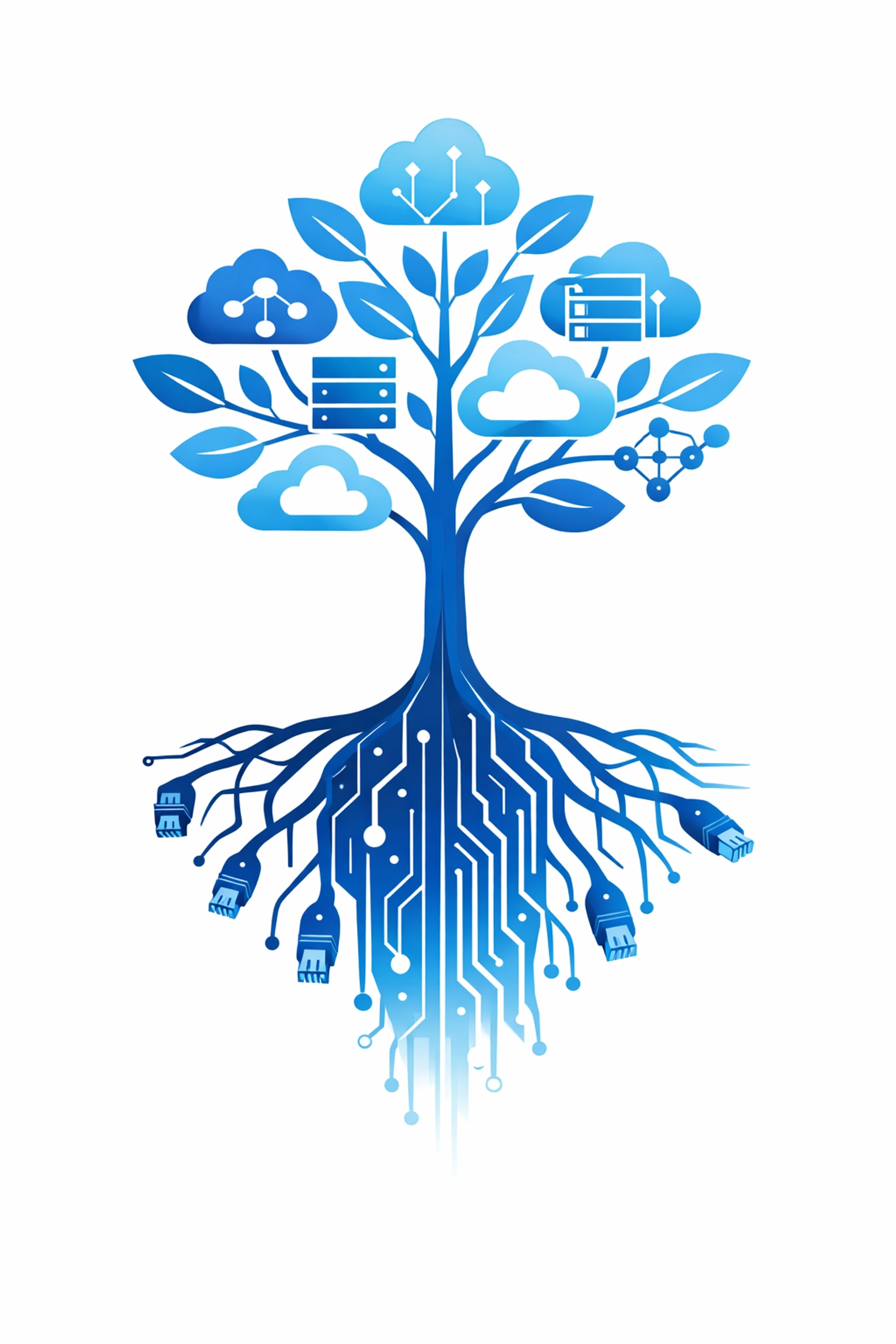 Scalable IT infrastructure growth visualization with cloud technology
