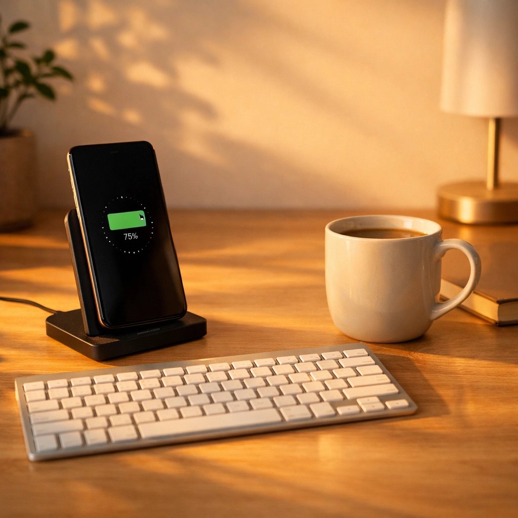 Minimalist home office setup for tax software maintenance and daily professional tax updates.