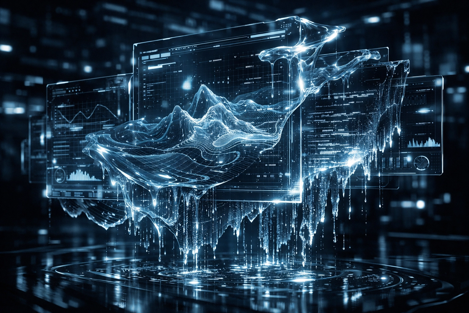 Holographic map interface illustrating localized search intent matching for legal professionals.