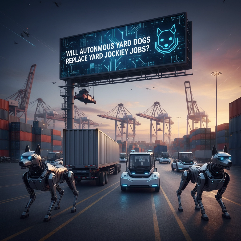 Will Autonomous Yard Dogs Replace Yard Jockey Jobs?