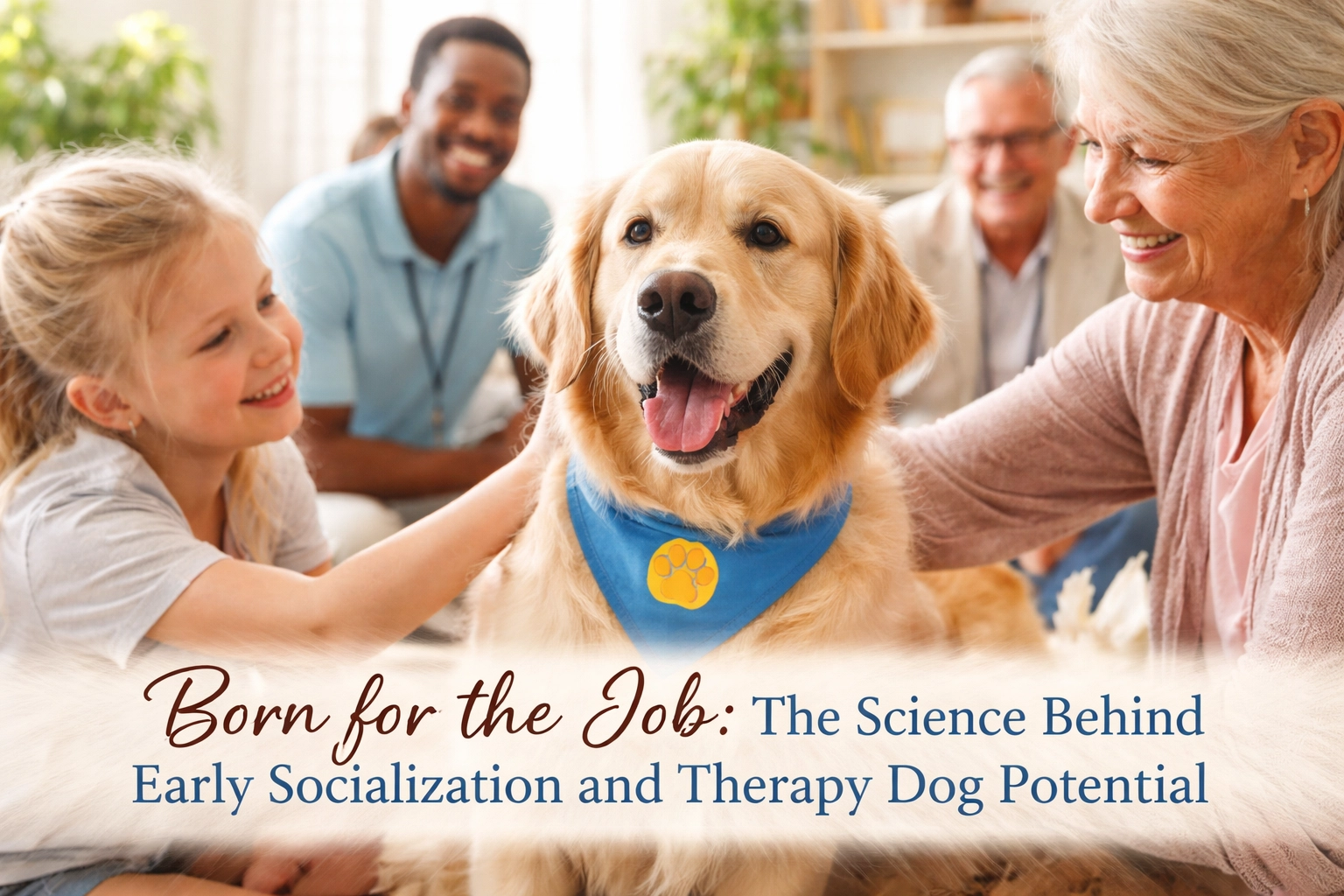 [HERO] Born for the Job: The Science Behind Early Socialization and Therapy Dog Potential