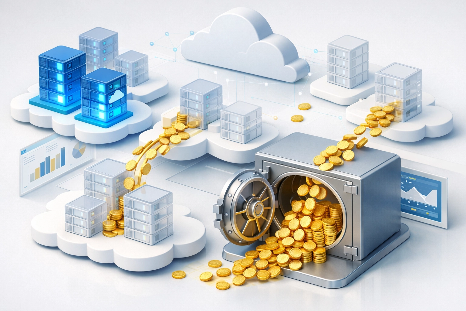 Cloud infrastructure optimization identifying unused resources with ITOM and ITAM integration