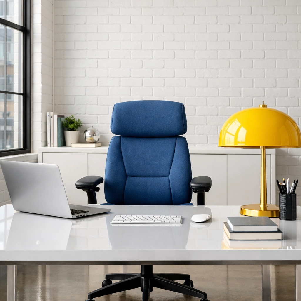 Spick and span home office in a Cambridge loft reflecting expert maid service and office cleaning results.