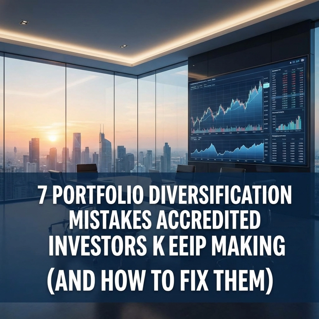 [HERO] 7 Portfolio Diversification Mistakes Accredited Investors Keep Making (And How to Fix Them)