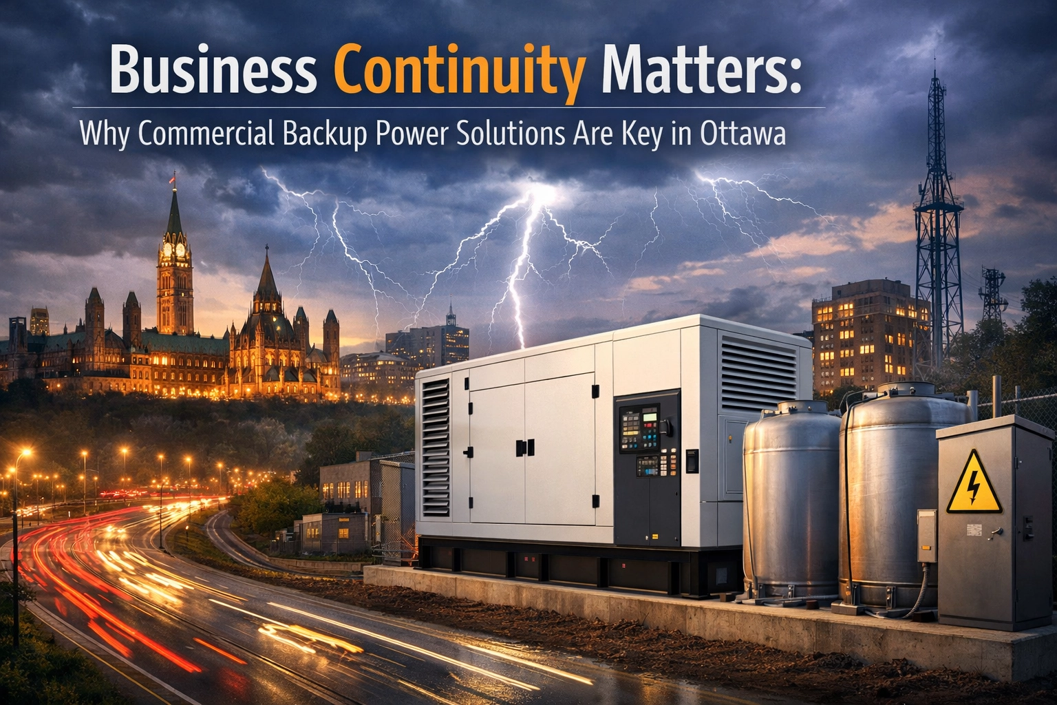 [HERO] Business Continuity Matters: Why Commercial Backup Power Solutions Are Key in Ottawa