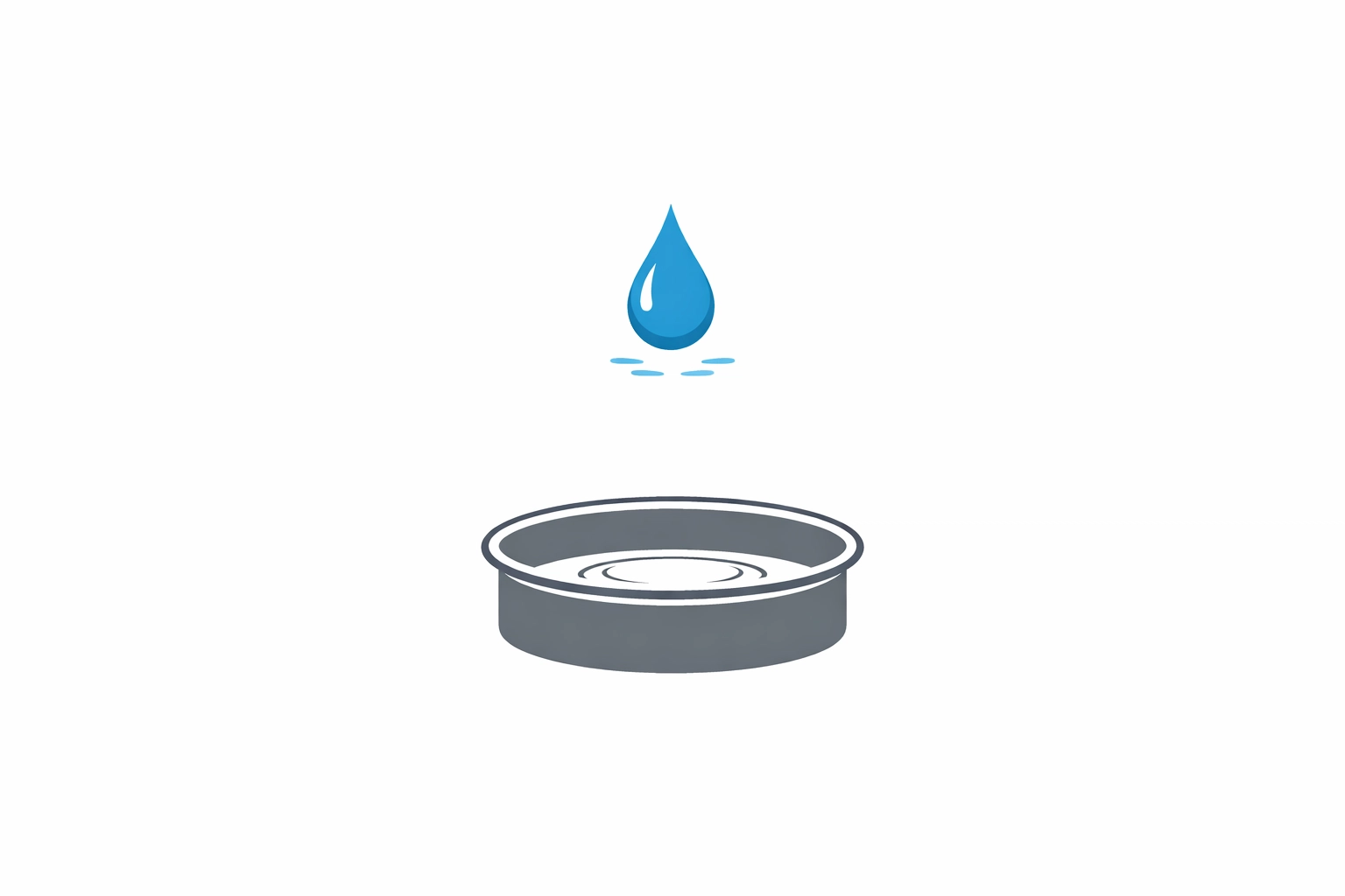 Catching ceiling leaks with a bucket for emergency home repairs and water damage prevention in Vancouver.