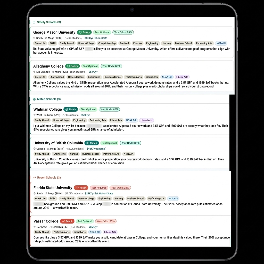 Comparison between Sticker Price and Net Price using geometric columns