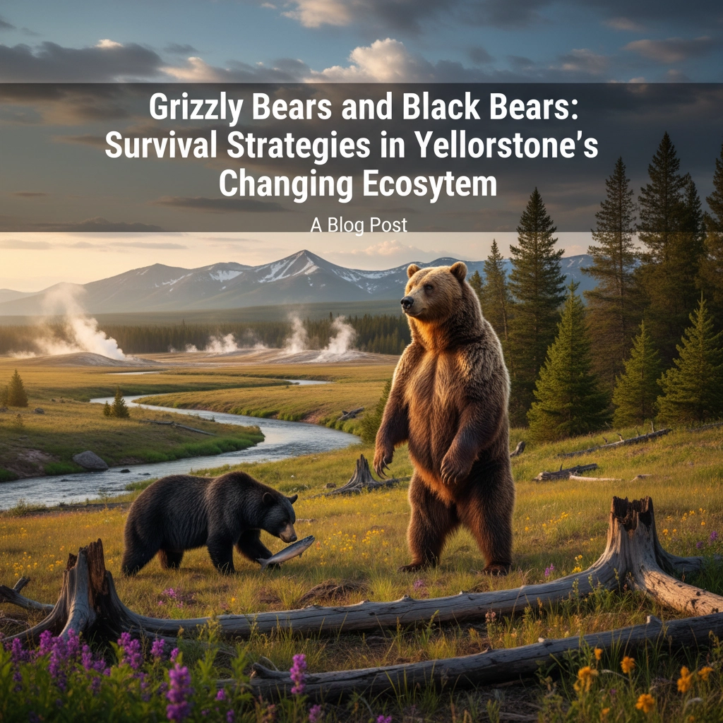 Grizzly Bears and Black Bears: Survival Strategies in Yellowstone's Changing Ecosystem