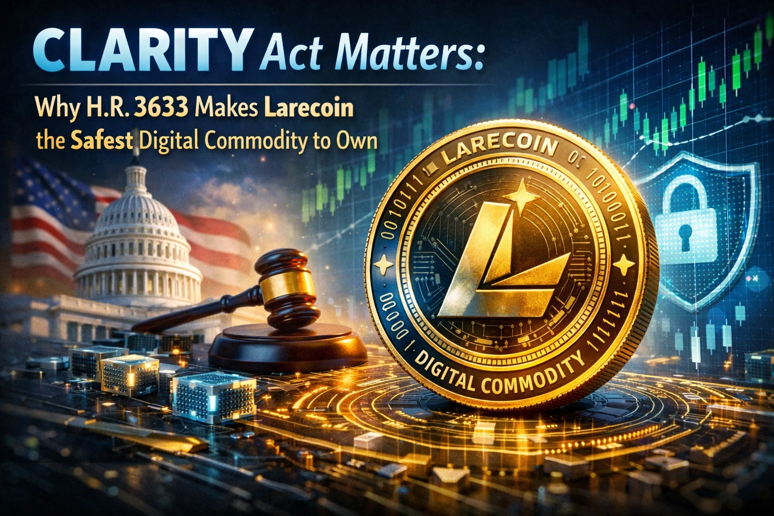[HERO] CLARITY Act Matters: Why H.R. 3633 Makes Larecoin the Safest Digital Commodity to Own