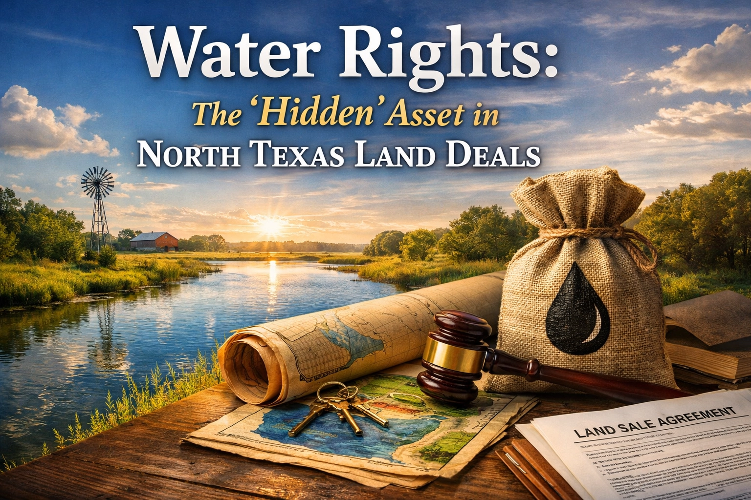[HERO] Water Rights: The 'Hidden' Asset in North Texas Land Deals
