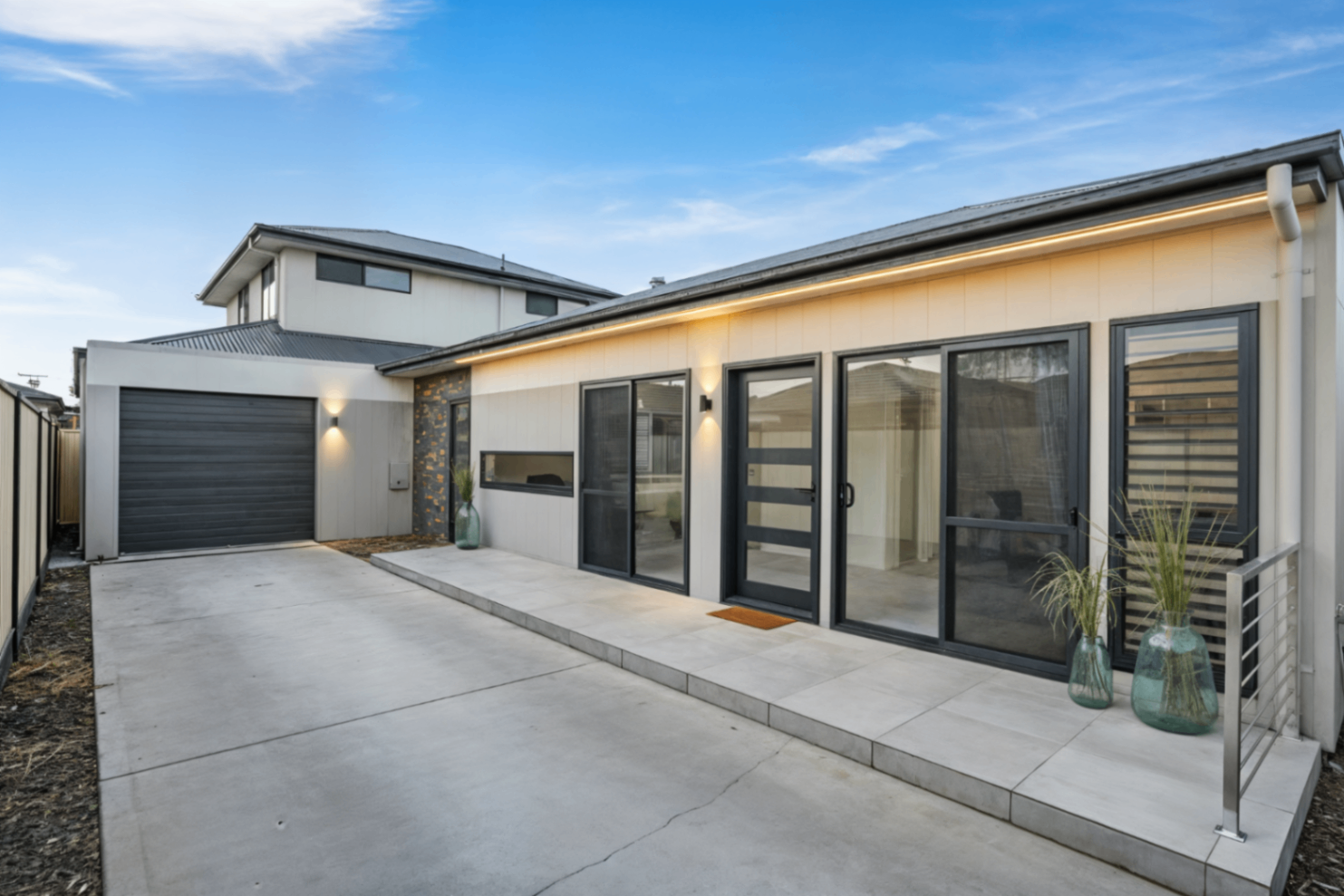 Modern one-storey modular home