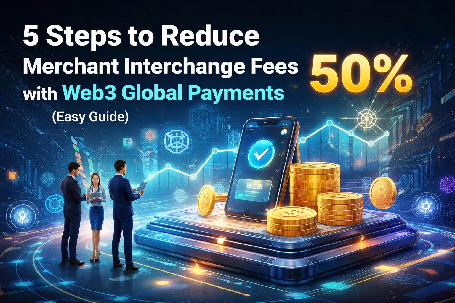 [HERO] 5 Steps to Reduce Merchant Interchange Fees by 50% with Web3 Global Payments (Easy Guide)