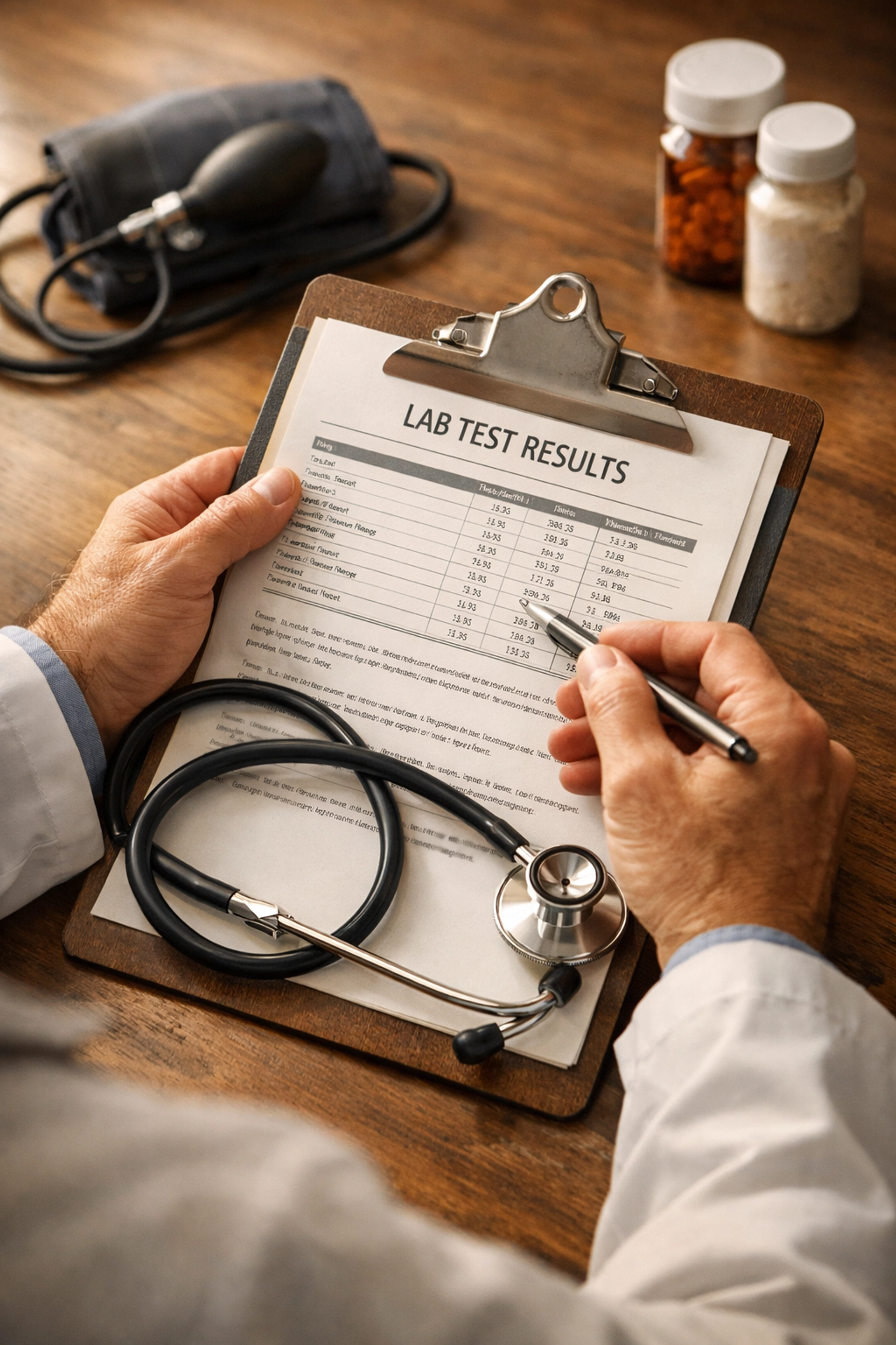 Orvosi vizsgálat merevedési zavar diagnózisához - vérnyomásmérő és vizsgálati eredmények