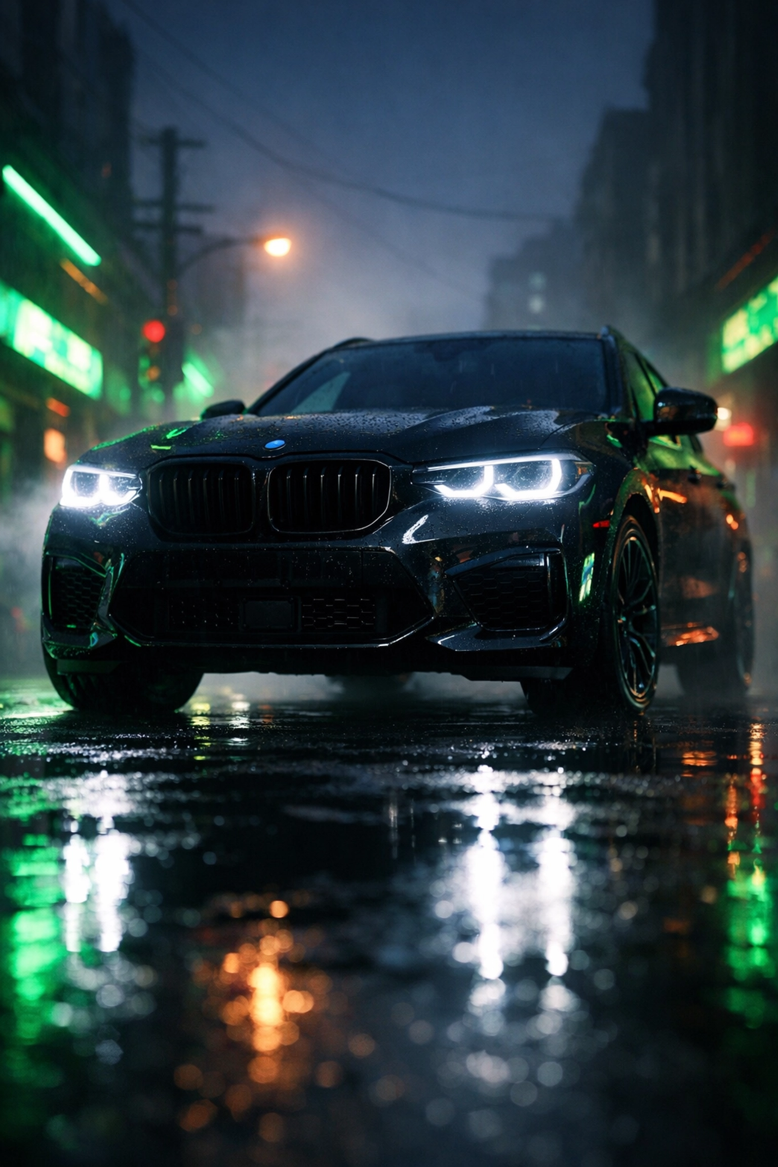 Secure vehicle with custom automotive lighting and high-tech car alarm installed by Ultimate Sounds.