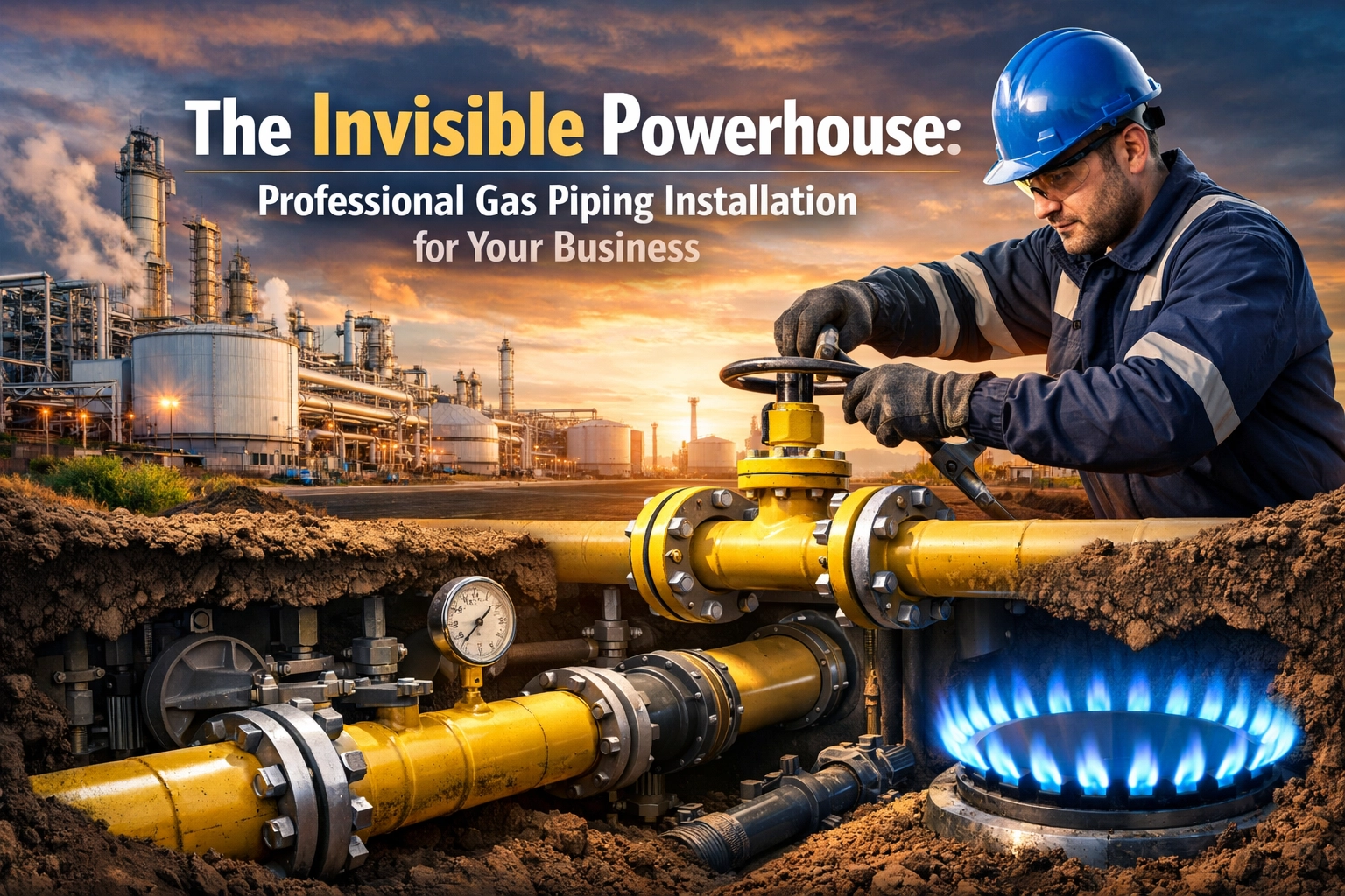 [HERO] The Invisible Powerhouse: Professional Gas Piping Installation for Your Business