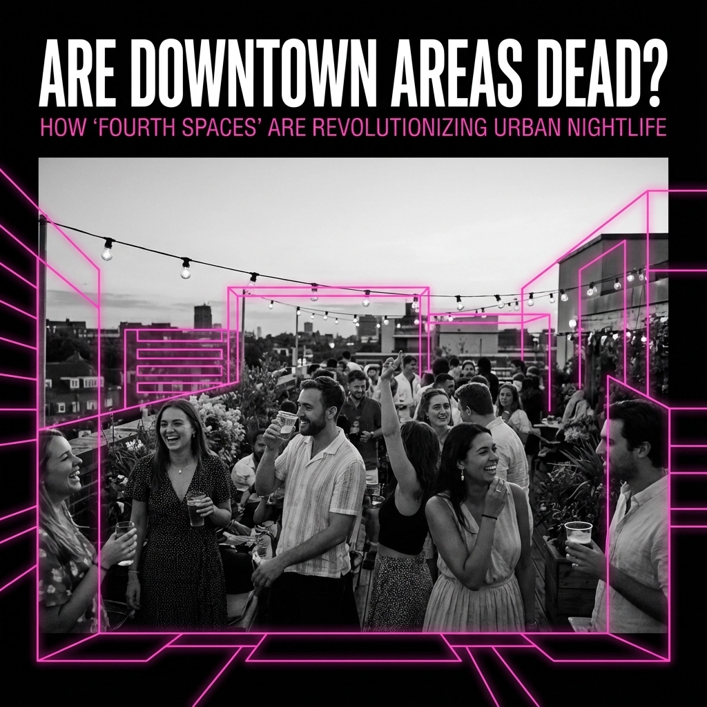 Are Downtown Areas Dead? How 'Fourth Spaces' Are Revolutionizing Urban Nightlife
