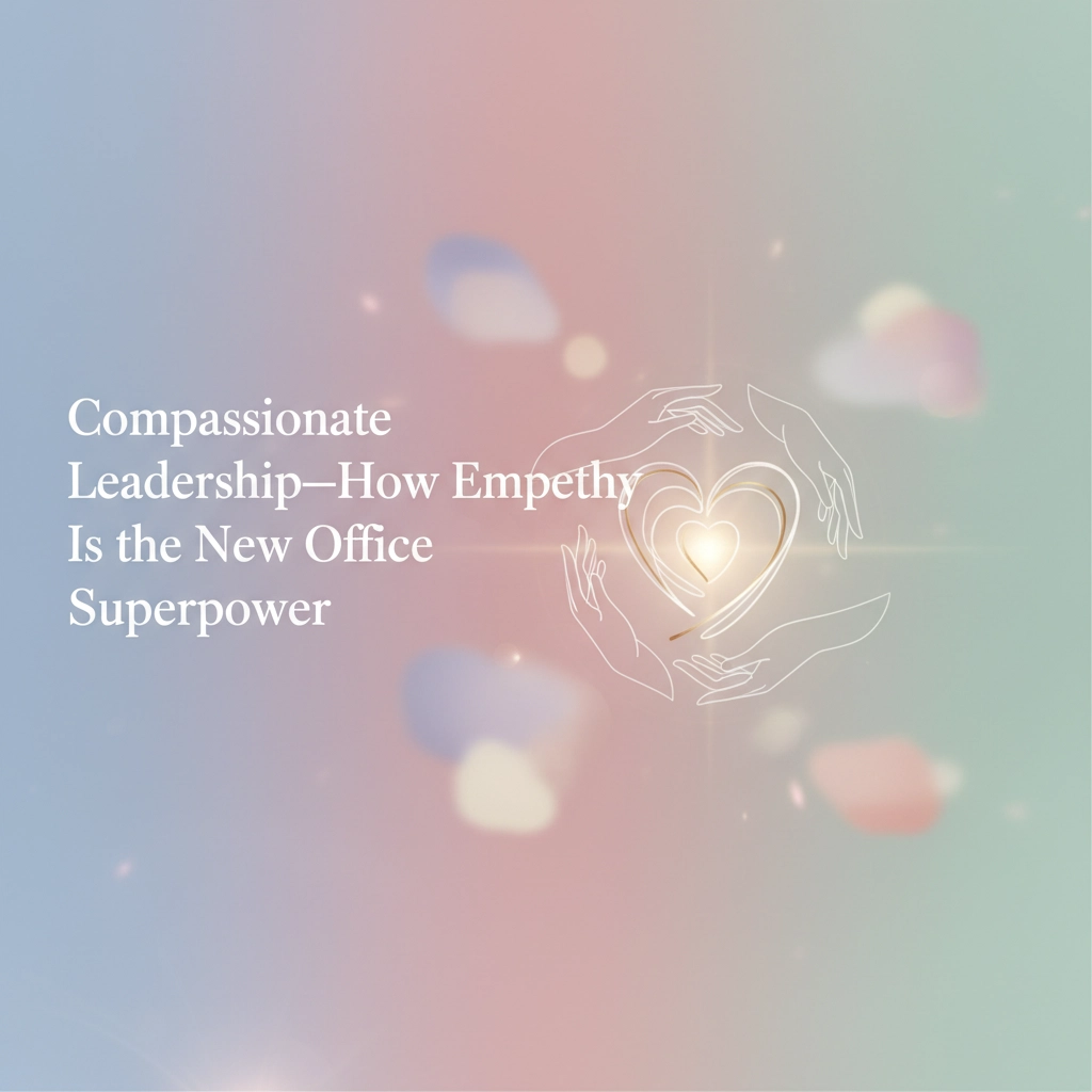 Compassionate Leadership: How Empathy Is the New Office Superpower