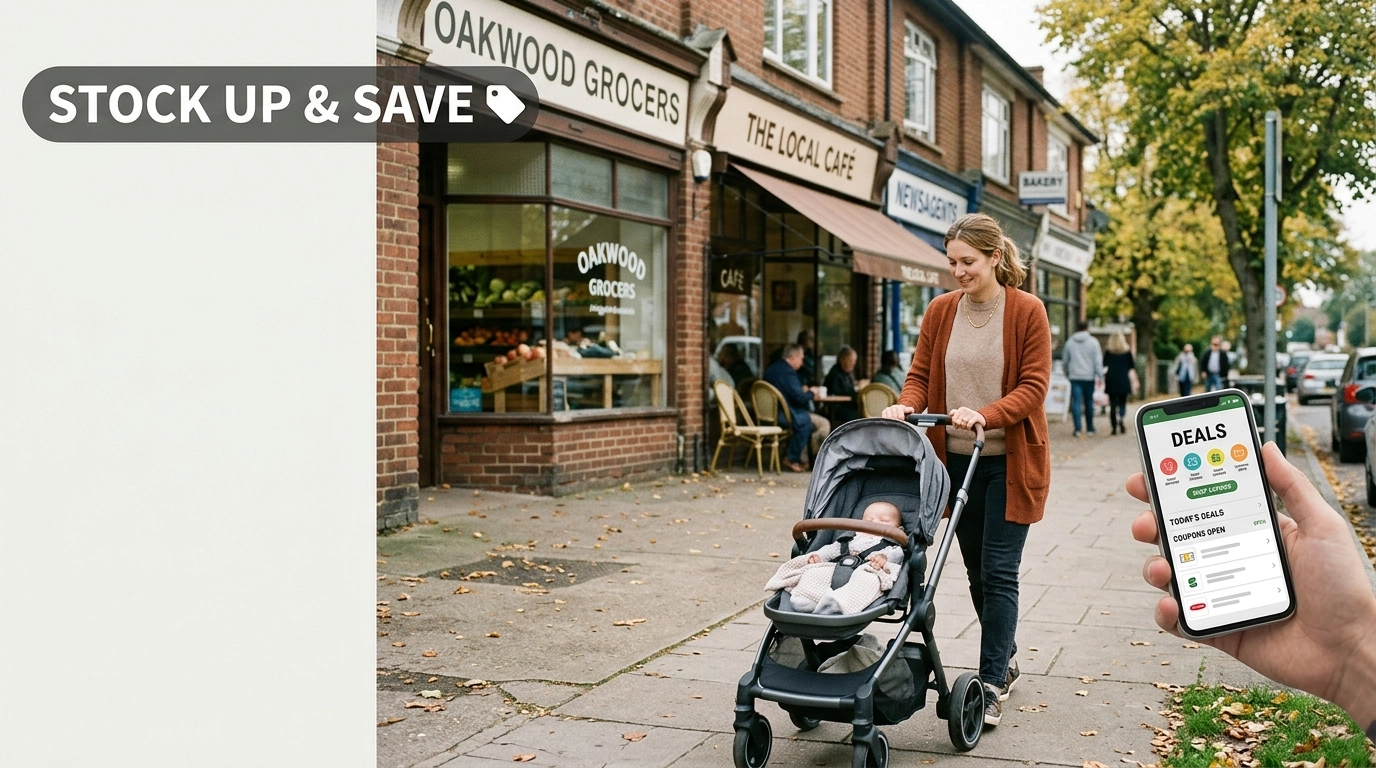 Neighborhood parent shopping deals on phone