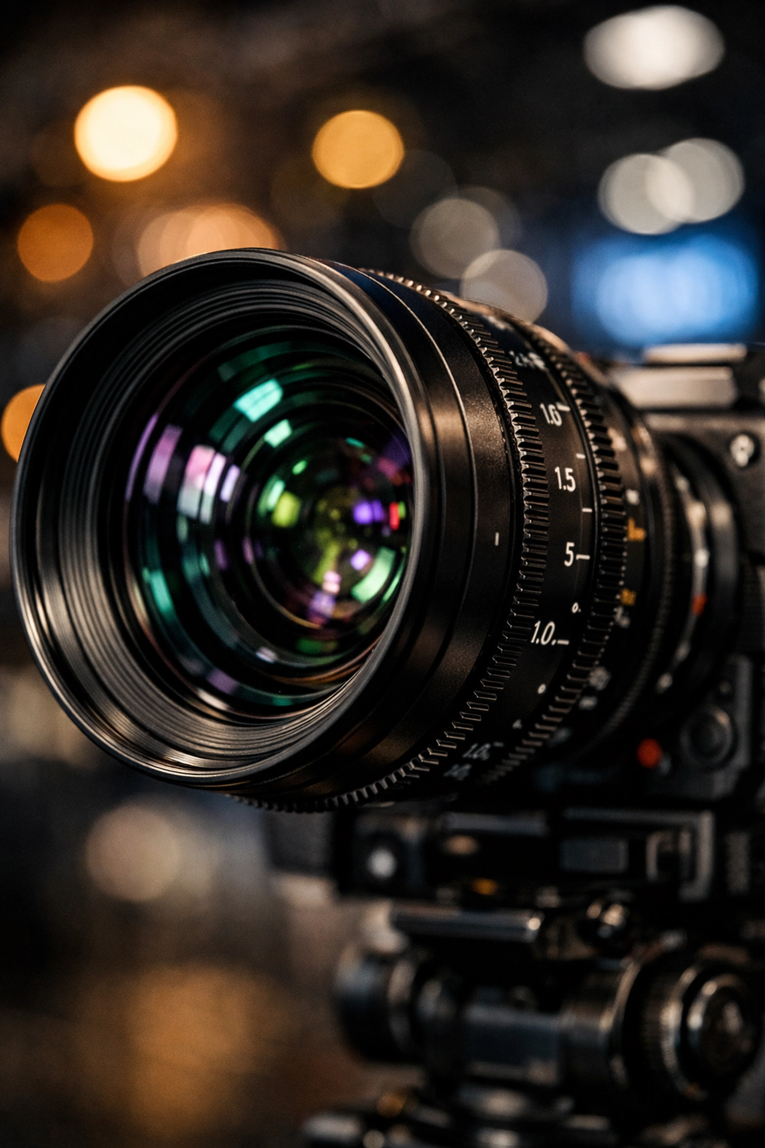 Professional cinema lens on a mirrorless camera, part of today's photography and videography news.