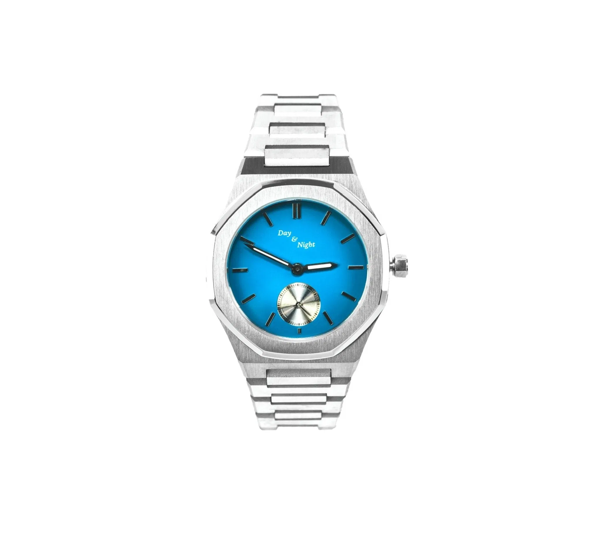 The Nitocris aqua blue dial watch from the Queen Pharaoh Collection