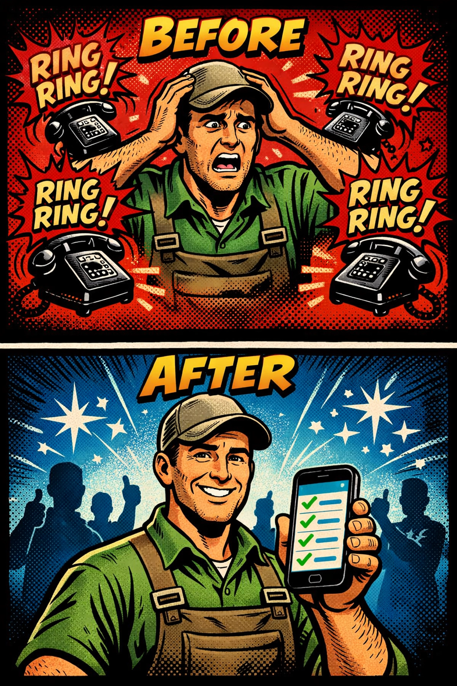 Local landscaper transforming missed calls into booked appointments with automation